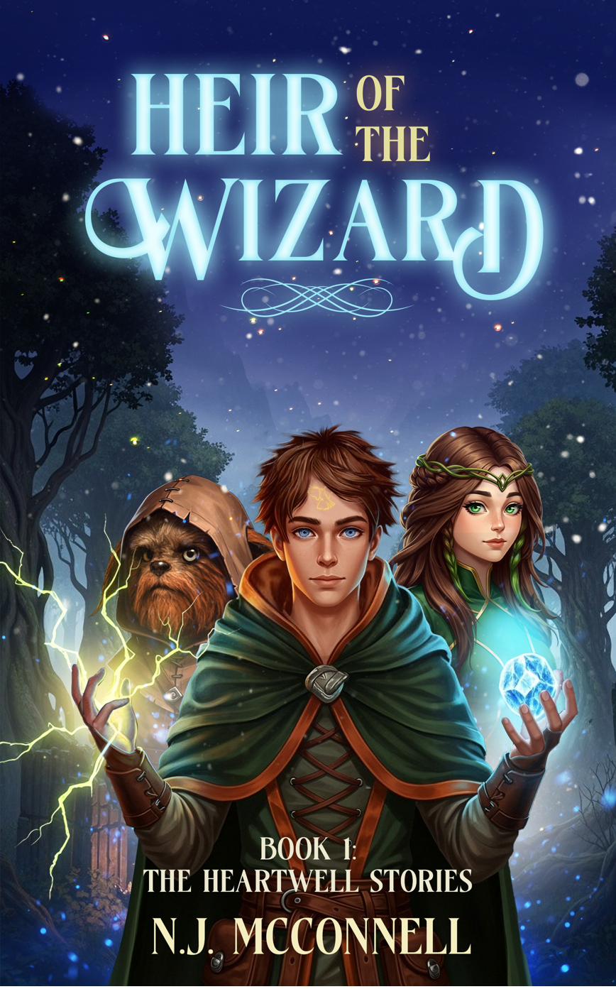 Heir of the Wizard – Book 1: The Heartwell Stories by N.J. McConnell