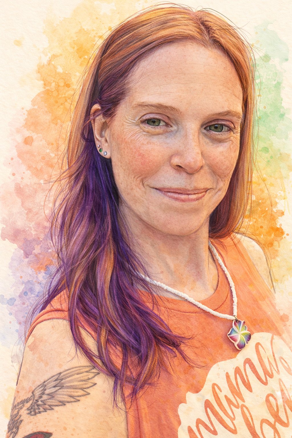 Treena – Artist, Full Metal Foxx Art Studios